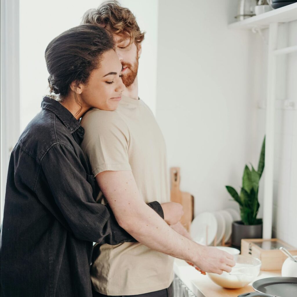 Couple Embracing